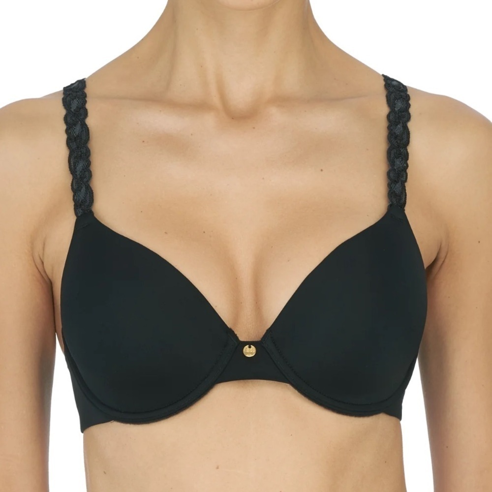 NEW! Black PURE LUXE PLUNGE T-SHIRT BRA